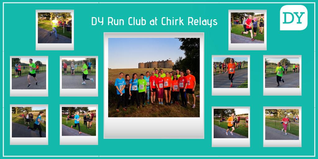 dyke_yaxley's tweet photo. #TeamDY entered five teams at the Chirk Relays last night. 
A tough run in a beautiful local setting. @dyke_yaxley Friday run club is going from strength to strength, with most departments represented last night. 
Well done!
#teamwork #Shropshire #accountants  #FridayMotivation https://t.co/6yt9Cq2MZF