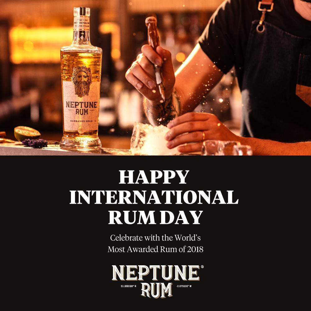 NeptuneRum's tweet photo. Happy International Rum Day π₯π§π§π±
Celebrate with the Worlds Most Aawarded Rum of 2018
#neptunerum #rumolution #internationalrumday #rum #rumisfun #wolrdsmostawardedrum2018
https://t.co/E8q2OmiHLC https://t.co/FpTHjYsuQ4