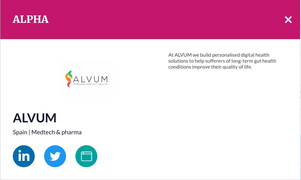 ALVUMHealth's tweet photo. Very excited to be part of @WebSummit 's ALPHA startup programme. Looking forward to November! 🚀
https://t.co/nnCmcx9LYQ https://t.co/yWHvtRuDtY