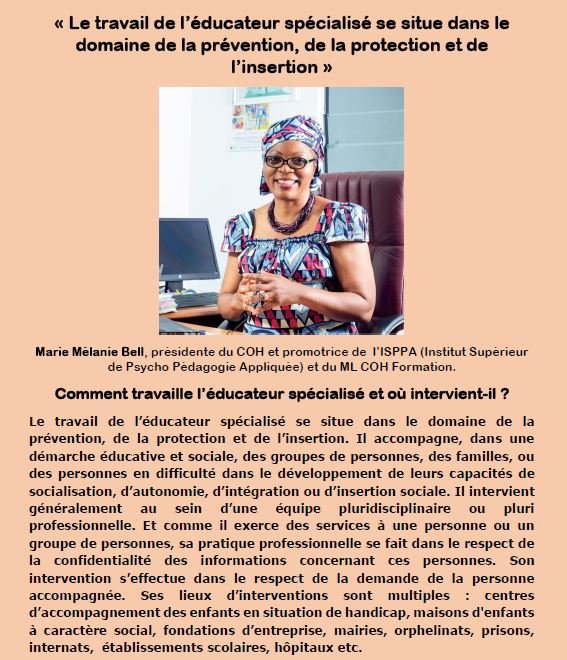 coh_ml's tweet photo. Marie Mélanie Bell répond...
Comment travaille l'éducateur spécialisé, et où intervient-il? https://t.co/ZaGqqlrr3J