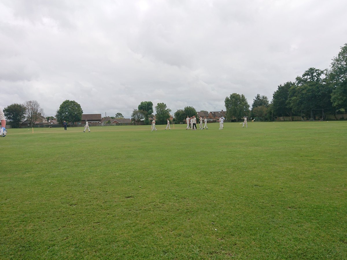 U13s in action against <a href="/CPPCricket/">Chichester PP Cricket</a>. Final day of cricket festival week.