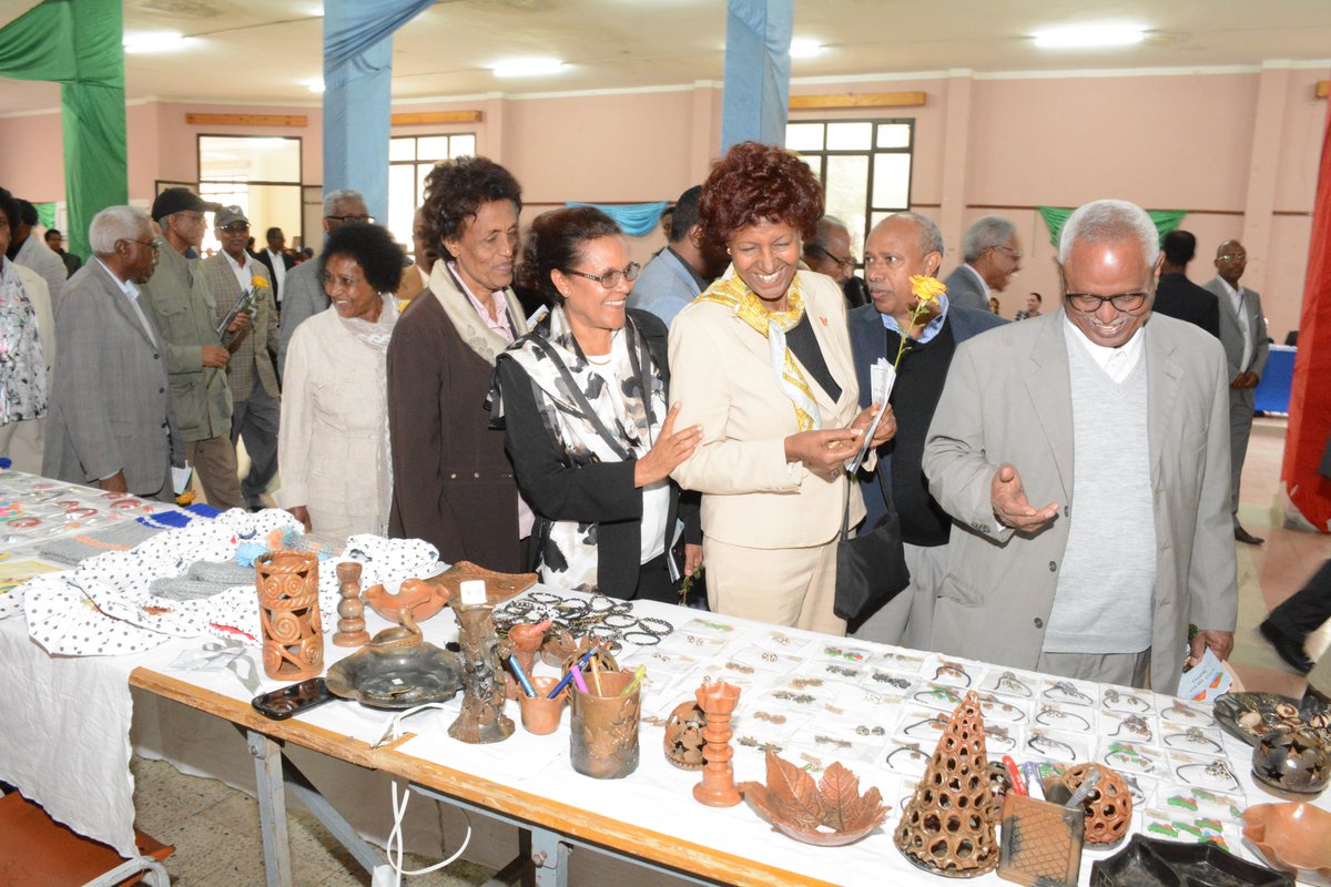 hawelti's tweet photo. #Eritrea's National Festival 2019 was formally opened this morning by Pre. Isaias Afwerki at Asmara Expo Premises in the presence of Ministers,Diplomats &amp; invited guests.Cultural shows/concerts, artistic contests, exhibitions of various products will feature in the weeklong event https://t.co/K34TJMD9wj