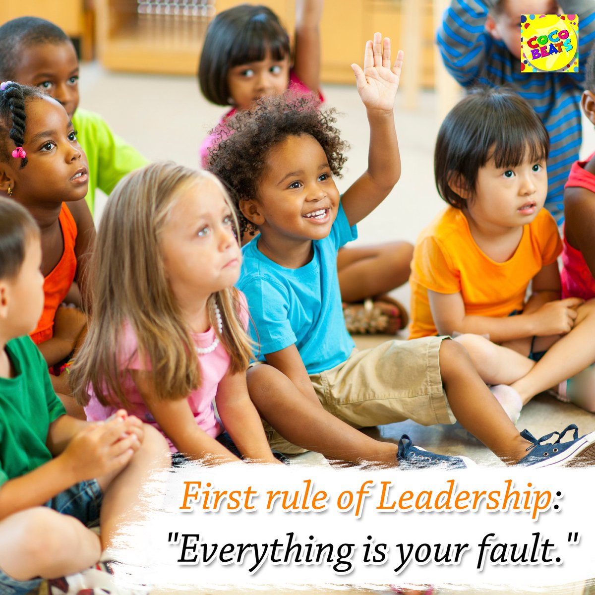 MomoBeatsVideos's tweet photo. #First rule of #Leadership:
"#Everything is your #fault." https://t.co/Q5SxEqL271
