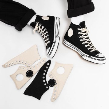 joshua vides converse black