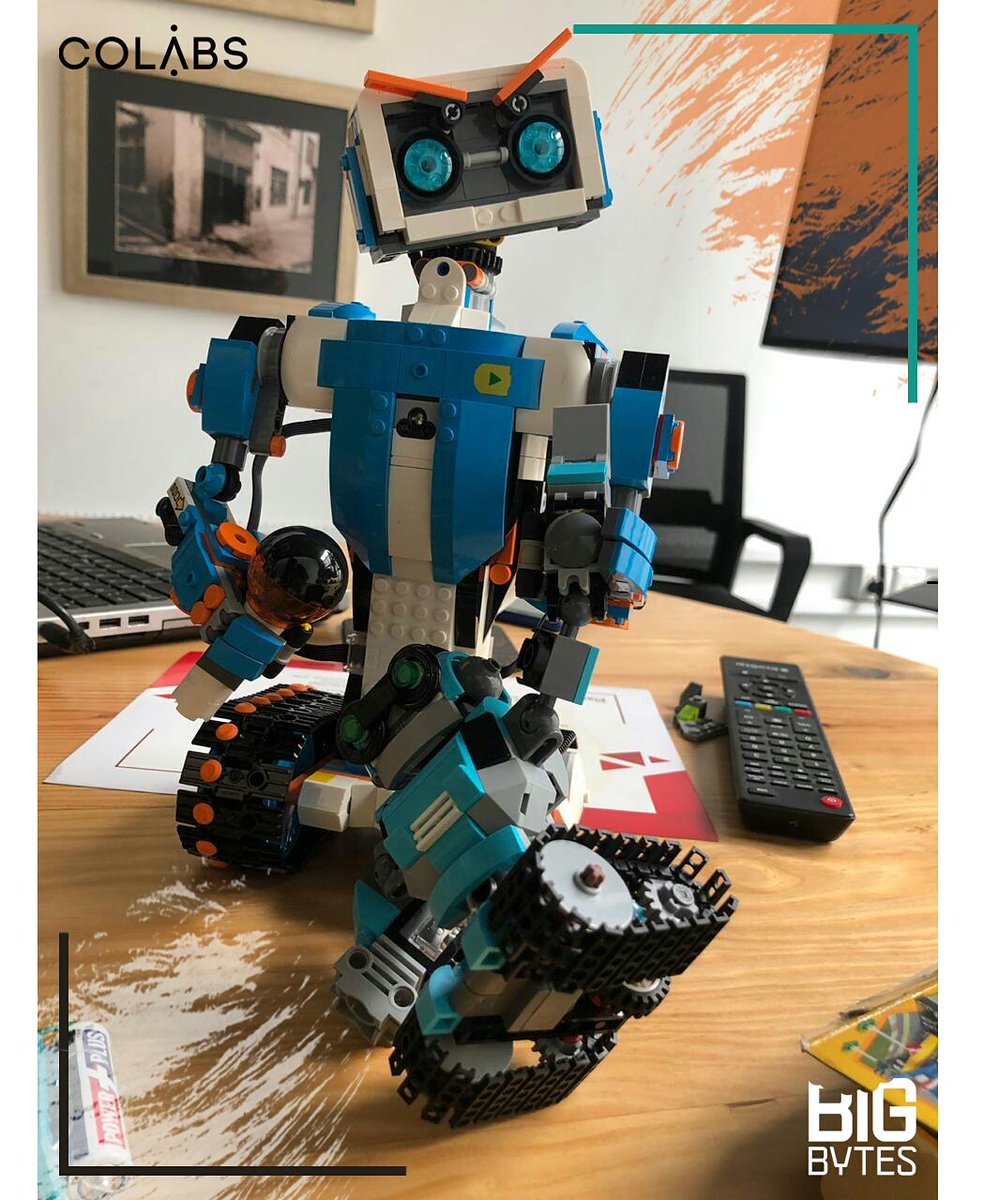 bigbytespk's tweet image. Our lego boost robot seems angry it didn’t have anyone to play with for a while now

Stay tuned more workshops coming soon.

#bigbytes #makers #makermovement @COLABSPK #community #robotics #stem #learning #programming #lahore #pakistan