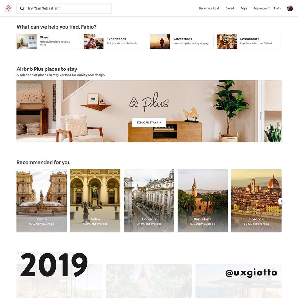 huddlecreative's tweet photo. A look into how the Airbnb website has changed over the years since 2007. Tell us which one is your favourite!
#airbnb #bedandbreakfast #travel #userinterface #ui #userexperience #ux #design #branding #huddle #huddlecreative #hanburystreet #shoreditch https://t.co/qtHUW107KO