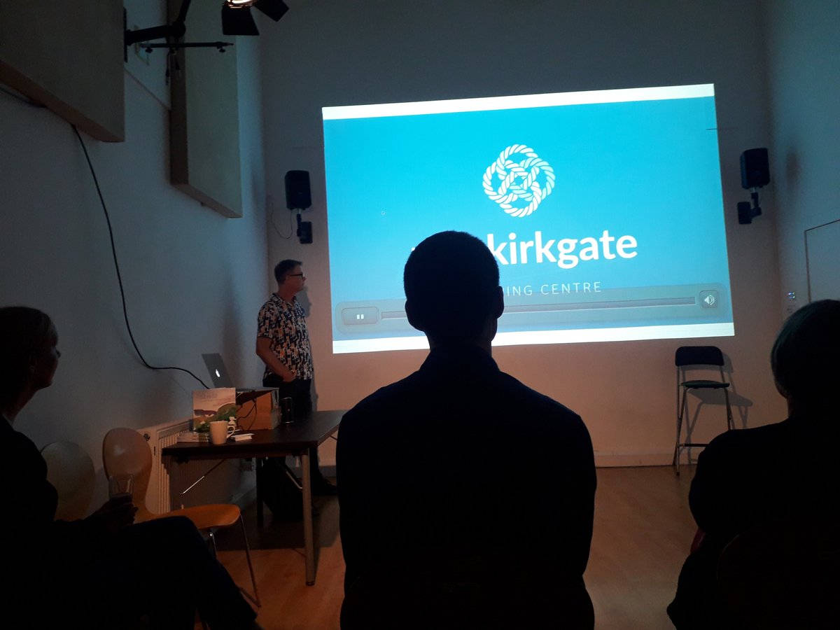 TheSpaceDalry's tweet photo. #52# today's health &amp; wellbeing networking event in The Space, Dalry. Enjoying our guest speaker https://t.co/GvxBYJVQGd
