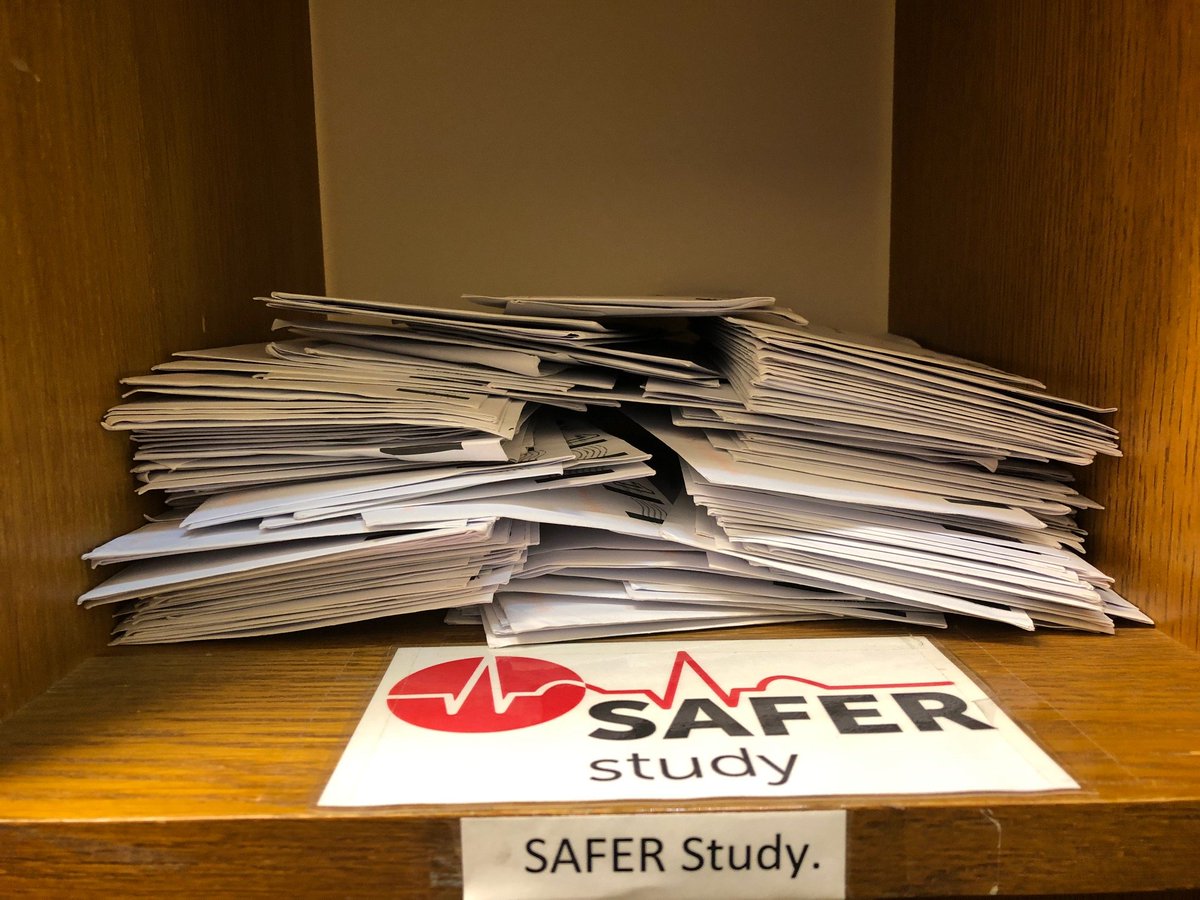 We are well underway with phase 2 of our feasibility study. Huge thanks to our practices (Shelford, Buckden, Norwich, Hertford and Hoddesdon) for inviting 4,000 patients. Participants are already undergoing #AF screening and recording lots of ECGs - thank you everyone