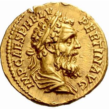 The first emperor to rule during the year of the five emperors was Pertinax. The son of a freed slave, Pertinax attempted to introduce a number of reforms, however, after he tried to institute reforms within the Praetorian Guard, they stormed the palace, and killed him.