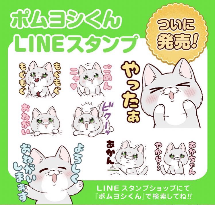ポムヨシくんのLINEスタンプ発売されてます〜🐱🐾
全40種ありまぁす🐈🐈🐈🐈🐈🐈🐈🐈🐈🐈🐈🐈🐈🐈🐈🐈🐈🐈🐈🐈🐈🐈🐈🐈🐈🐈🐈🐈🐈🐈🐈🐈🐈🐈🐈🐈🐈🐈🐈🐈🚶🏻‍♂️💦
✿LINEストア→
https://t.co/1NRXFFdKKs 