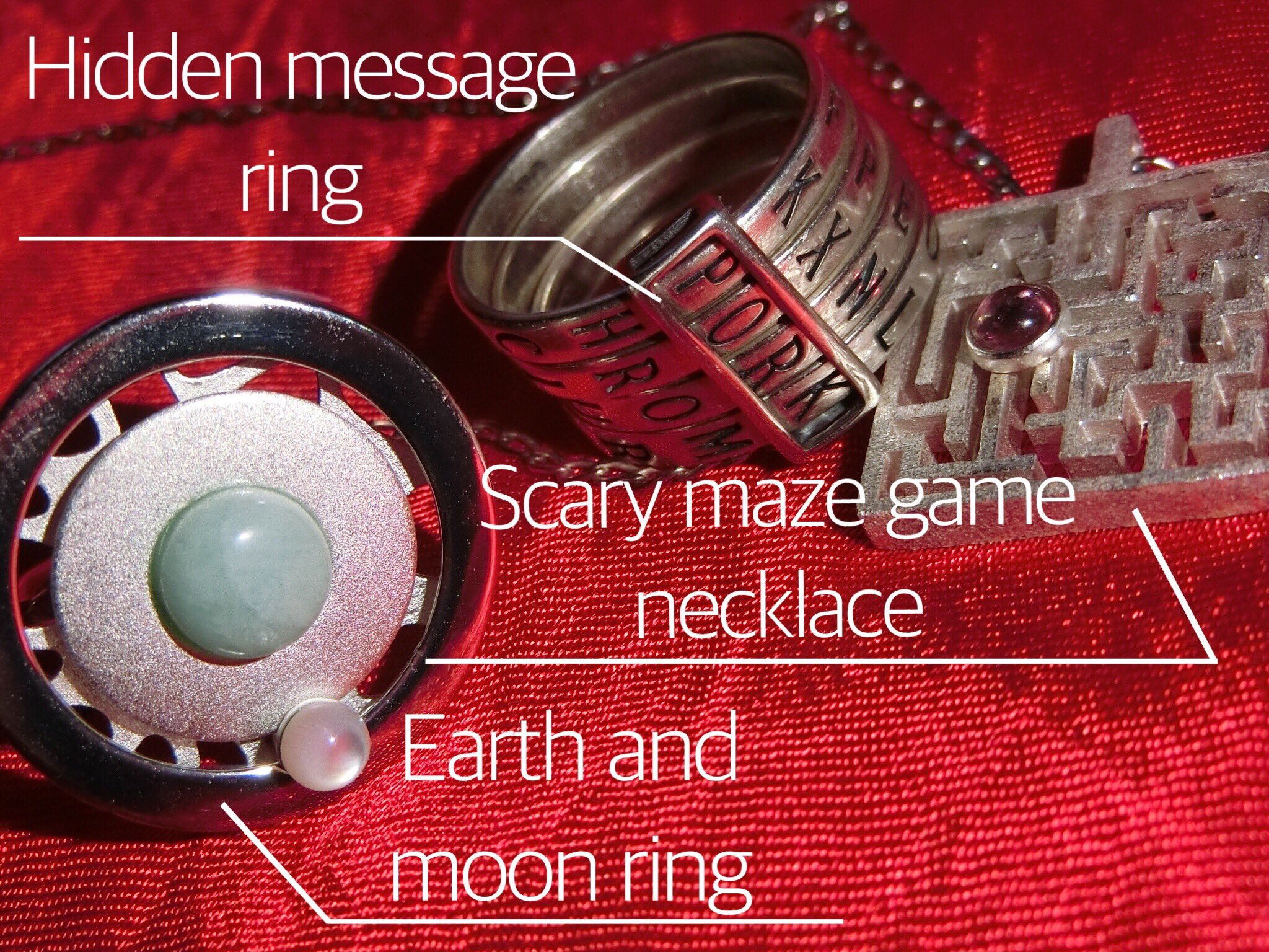 指輪・リング hidden message ring cruellasex Vanessa on X: 