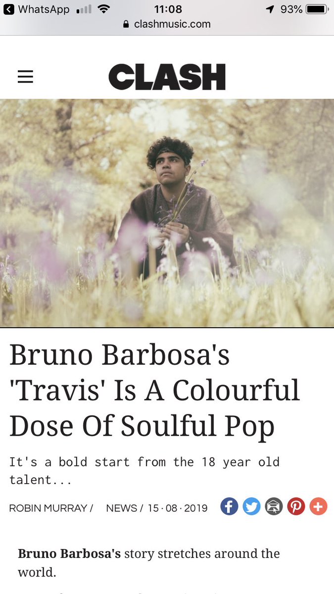 HighTribeHQ's tweet image. Thanks to @ClashMagazine for feat our boy @brunobarbosahq clashmusic.com/news/bruno-bar…