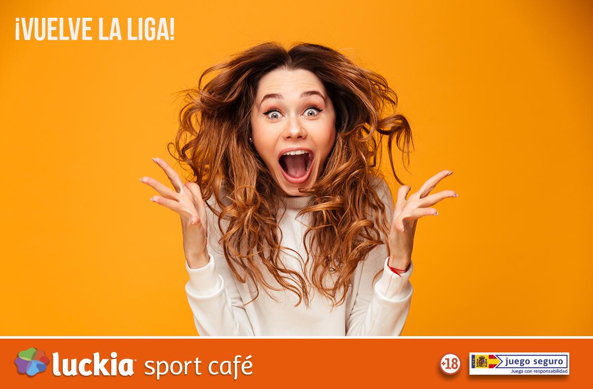 LuckiaLocales's tweet photo. ¿Se te ha hecho larga la espera? No sufras más porque hoy vuelve la Liga. 

⚽Ven a las 21:00 para ver el Athletic de Bilbao - FC Barcelona. https://t.co/XK4Kdf5EFY