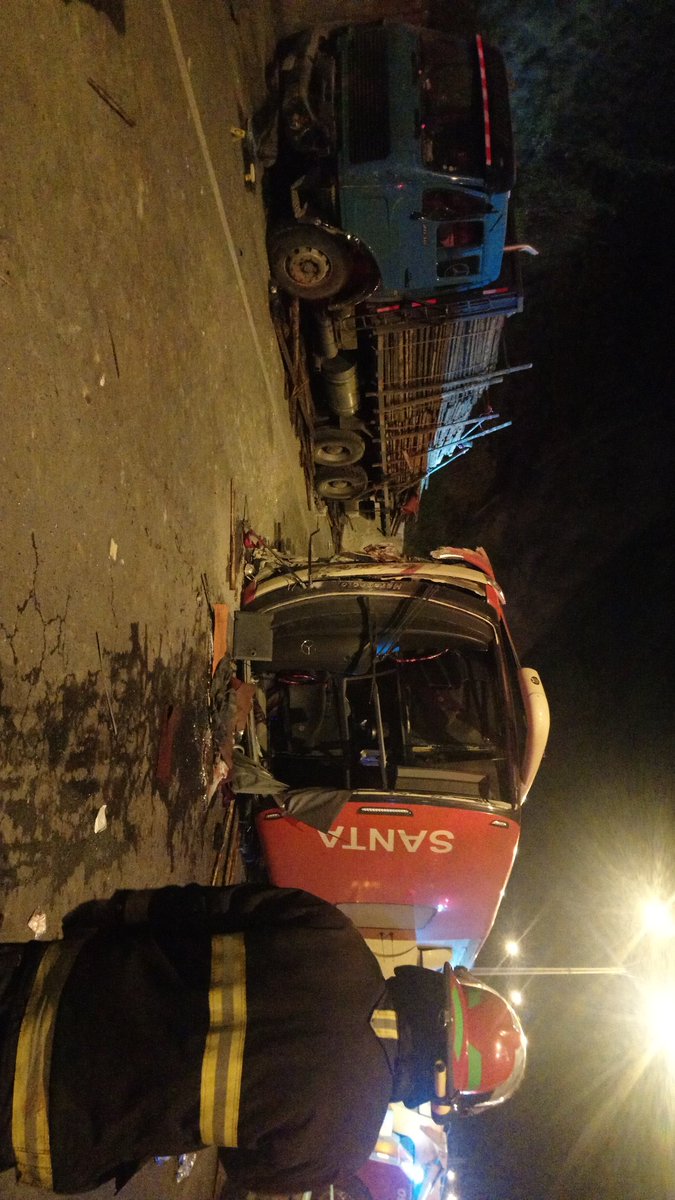 Accidente en el paso lateral