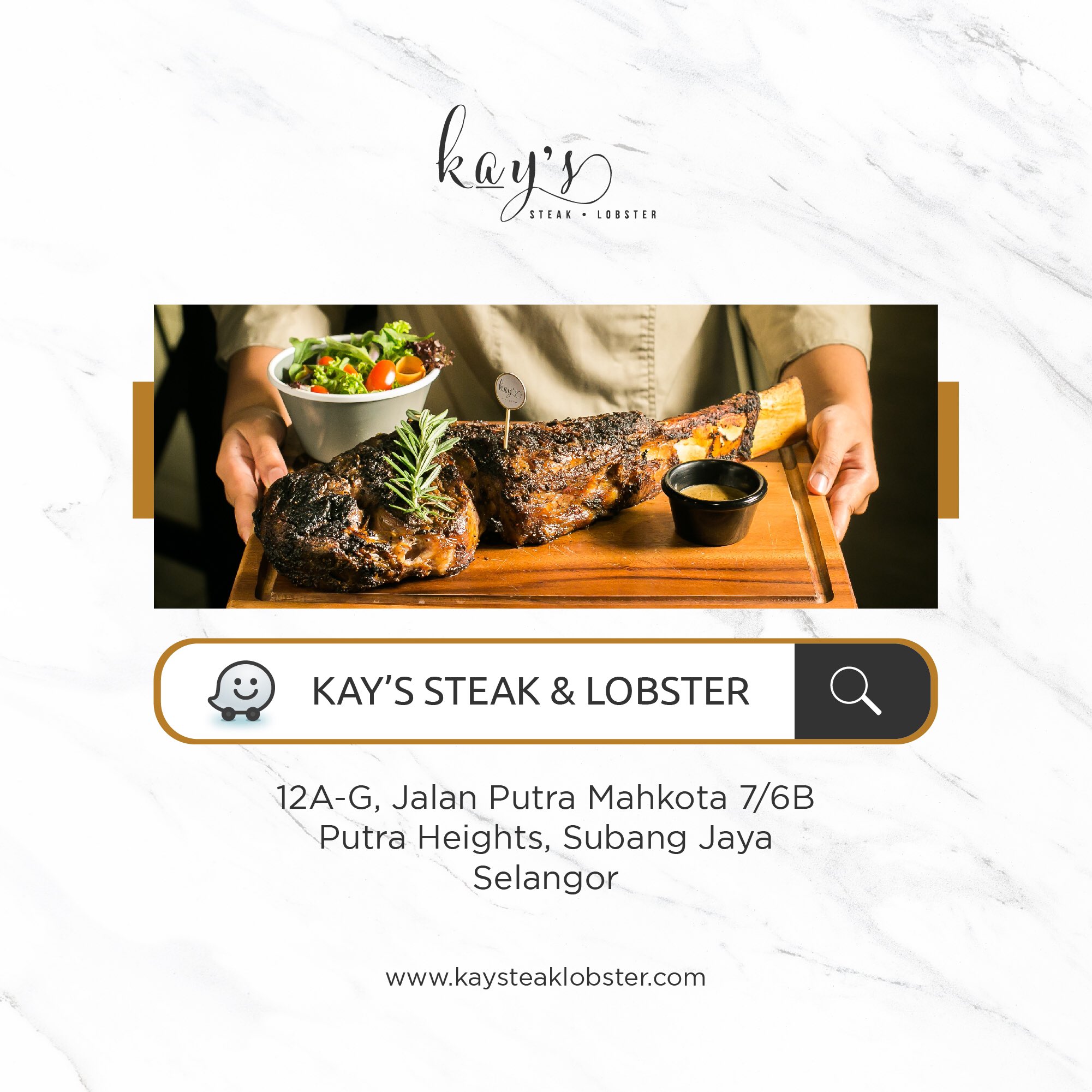 Kays steak & lobster