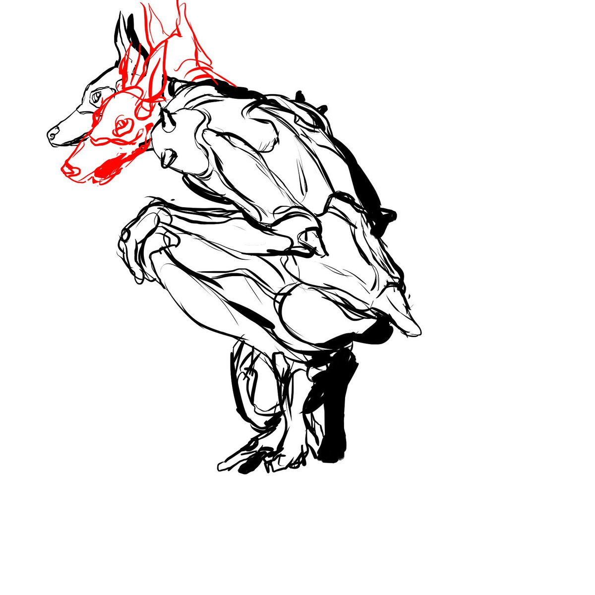 Ddddank 画了半天发现和本体毫无相似之处 来自led Zeppelin的black Dog