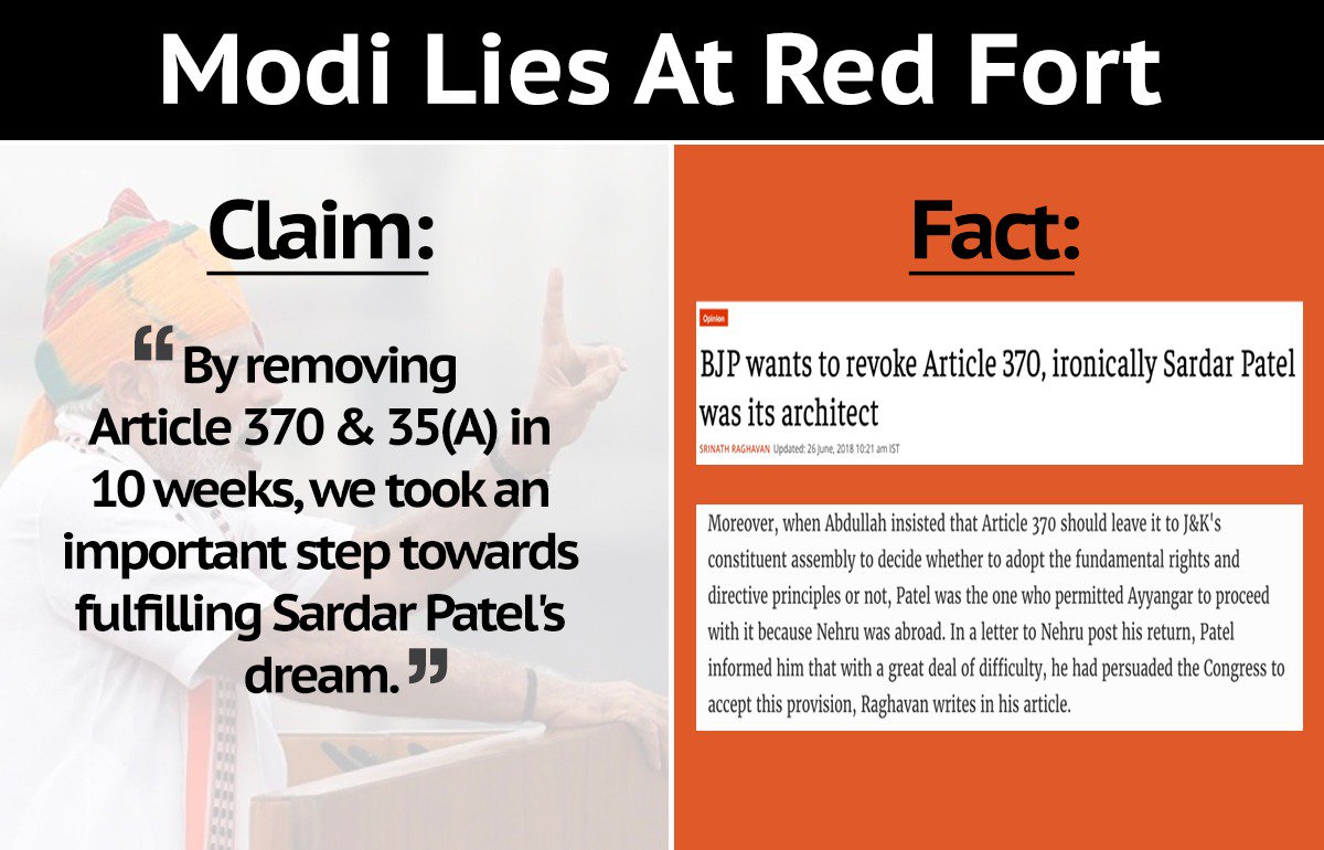 AmjadPK95's tweet image. #ModiLiesAtRedFort