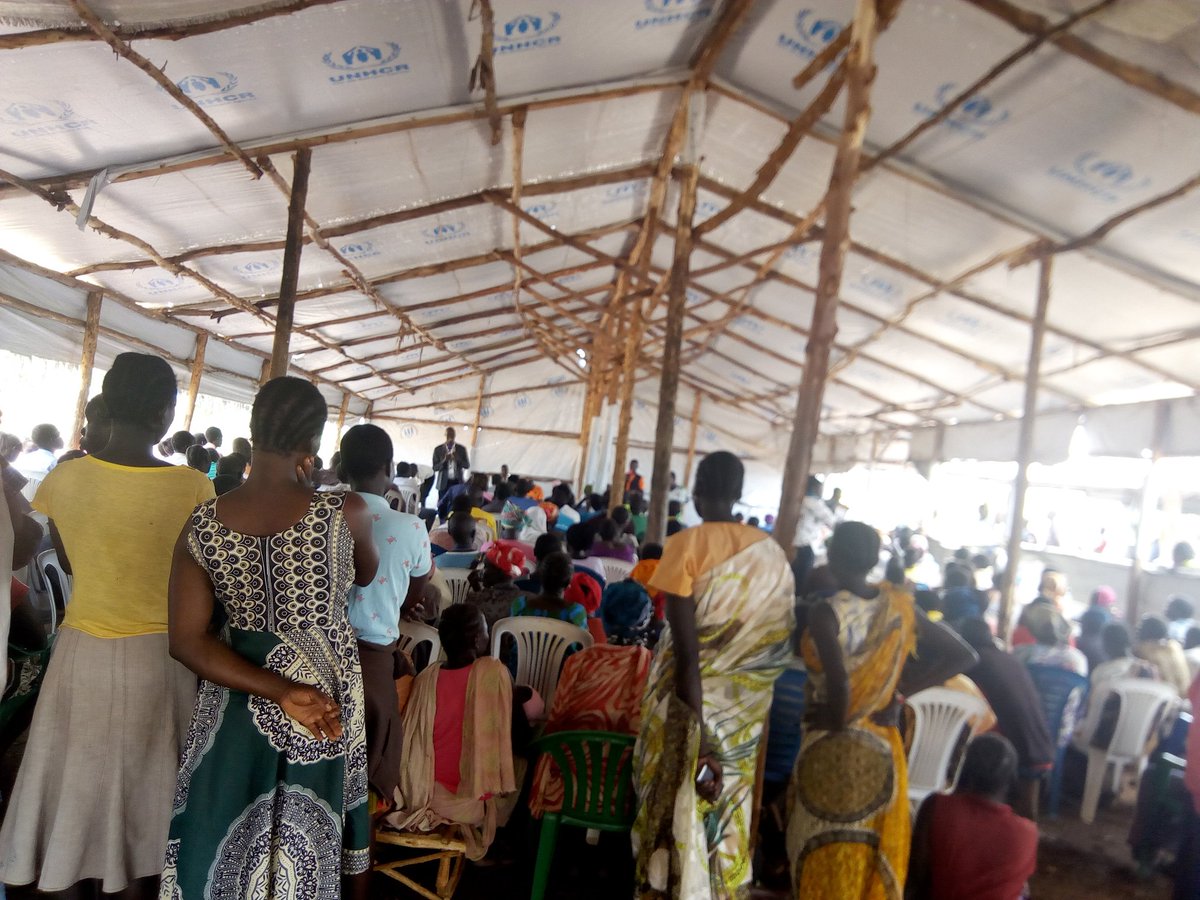 Refugee Law Project (@refugeelawproj) on Twitter photo #RLPat20 With <a href="/PoliceUg/">Uganda Police Force</a> Yumbe, we r conducting a community policing session in Bidid Bidi refugee settlement on #SGBV prevention & response. Over 200 #refugees & hosts in attendance, majority being women <a href="/unwomenuganda/">UN Women Uganda</a> <a href="/OPMUganda/">Office of the Prime Minister - Uganda</a> <a href="/UNHCRuganda/">UNHCR Uganda</a> <a href="/suealup/">alupo susan</a> @DrChrisDolan <a href="/SharonAriye/">Ariye Sharon</a> #RLPat20 With <a href="/PoliceUg/">Uganda Police Force</a> Yumbe, we r conducting a community policing session in Bidid Bidi refugee settlement on #SGBV prevention & response. Over 200 #refugees & hosts in attendance, majority being women <a href="/unwomenuganda/">UN Women Uganda</a> <a href="/OPMUganda/">Office of the Prime Minister - Uganda</a> <a href="/UNHCRuganda/">UNHCR Uganda</a> <a href="/suealup/">alupo susan</a> @DrChrisDolan <a href="/SharonAriye/">Ariye Sharon</a>