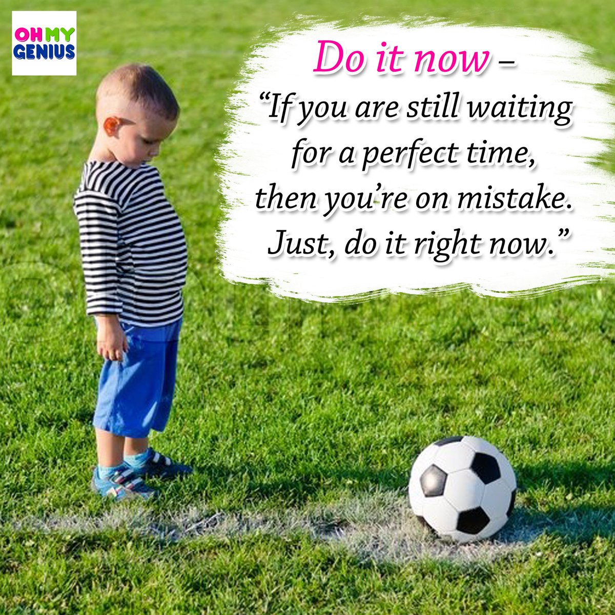 OhMyGenius1's tweet photo. Do it now – If you are still waiting for a perfect time, then you’re on mistake. Just, do it right now.
#positivevibes #positivequotes #thoughtoftheday #wordsmatter #positivity #positivethinking #thinkingaboutyou #yourdayyourway #inspirationalquotes #imageoftheday #quotestoliveby https://t.co/lGwMjp9IcZ
