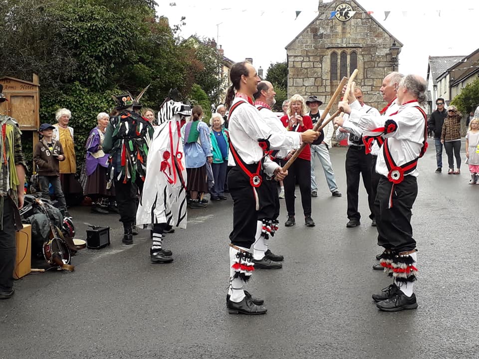 PilgrimMorris's tweet photo. Thx to the folks of Devon for your support at the @DartmoorFolk festival. Our numbers were severely depleted at short notice by health emergencies, hospitals, trips to A&amp;E + other serious stuff. Thx to the few who made it for giving a decent show. 👍 https://t.co/HmC2Y7AxOv