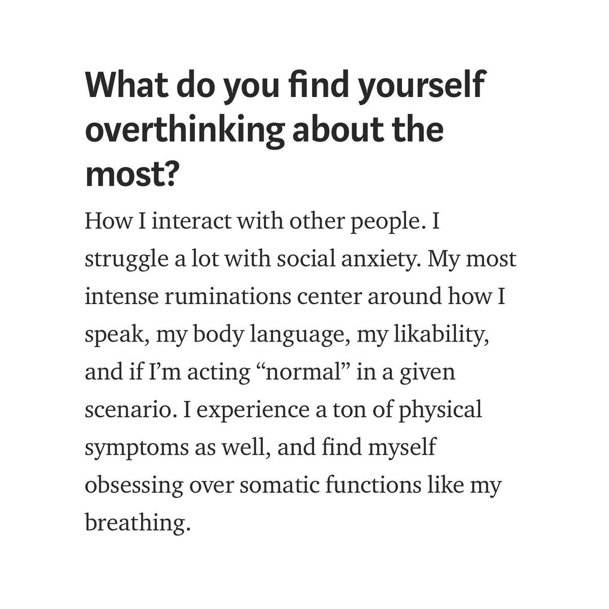 lauren_osh's tweet image. Our friends at @swirlzine interviewed the @madeofmillions_ team for their #OvercomingOverthinking series. Here are some of my 🧠 thoughts on #socialanxiety, #GAD, etc. More at: medium.com/swirlzine/q-a-…