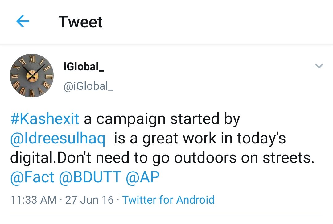 AnkurSingh's tweet photo. @BDUTT Out of the 8 Million Kashmiris, did you deliberately chose to promote Idrees Ul Haq who wants death of Amit Shah and Modi and who had started online campaign of #KashExit demanding separation of Kashmir?
You knew him from long, then why making excuse of 'Coincidence'? https://t.co/InU61s5n5L