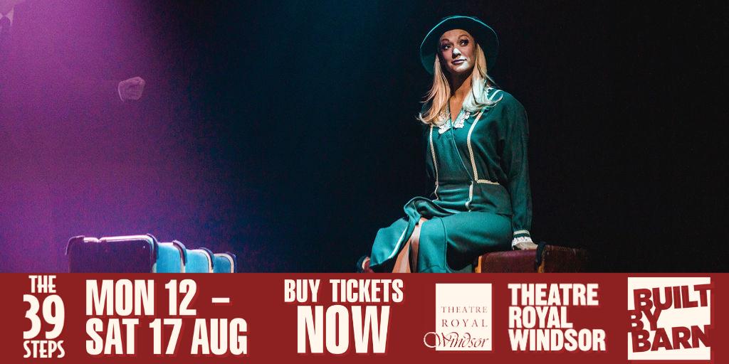 Barn39Steps's tweet image. From Annabella Schmidt to the Scottish Margaret and our leading lady Pamela, we have loved having @TriciaAT amaze our @theBarnTheatre and @TheatreWindsor audiences! Only one chance left to see her in our show! 

Book Here: ow.ly/Fv1H50vidBF

#Windsor39Steps #Windsor