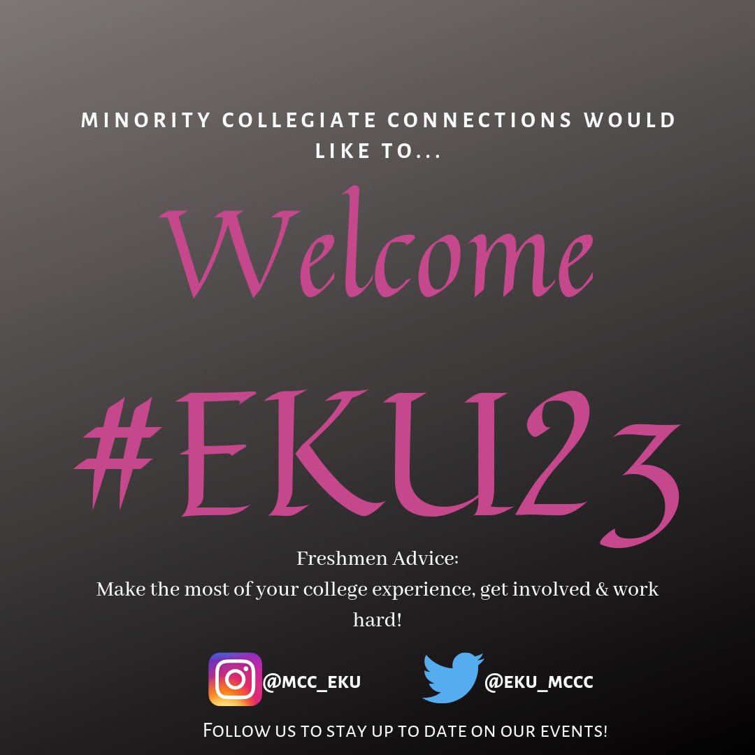 EKU_MCC's tweet photo. Hey #EKU23💗 https://t.co/QDU9VMCcdU