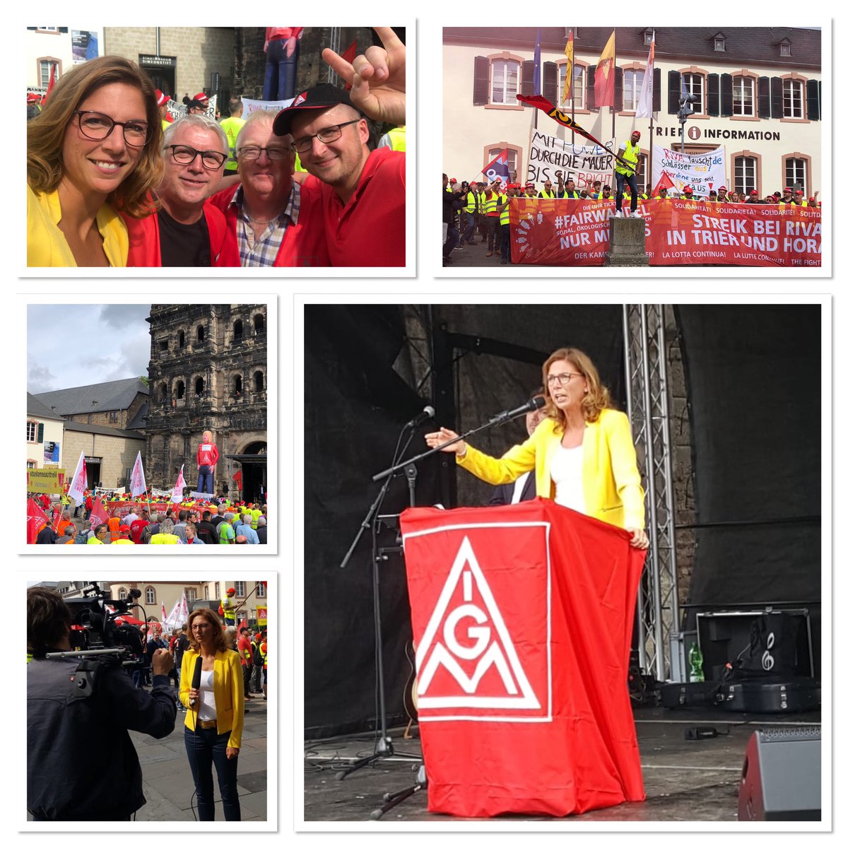 Sabine_Baetzing's tweet photo. #Solidarität mit den Beschäftigten von #Riva in #Trier & #Horath, die seit 10 Wochen im #Arbeitskampf sind.Weder Kompromiss noch Schlichtung werden von #Riva akzeptiert. Ich erwarte von Riva wieder an den Verhandlungstisch zurückzukehren im Sinne einer echten #Sozialpartnerschaft https://t.co/NstaUHwZKb