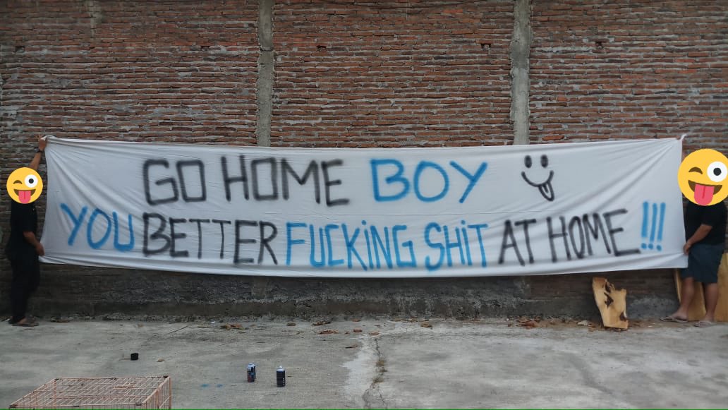 bobbysnug's tweet photo. AYDKWKWKWKWKWKWKWKWKWKWKWKWKWKWKWKWKWK 
#derbymataram #fuckderby
@PSIMJOGJA https://t.co/48WKZPVIPu