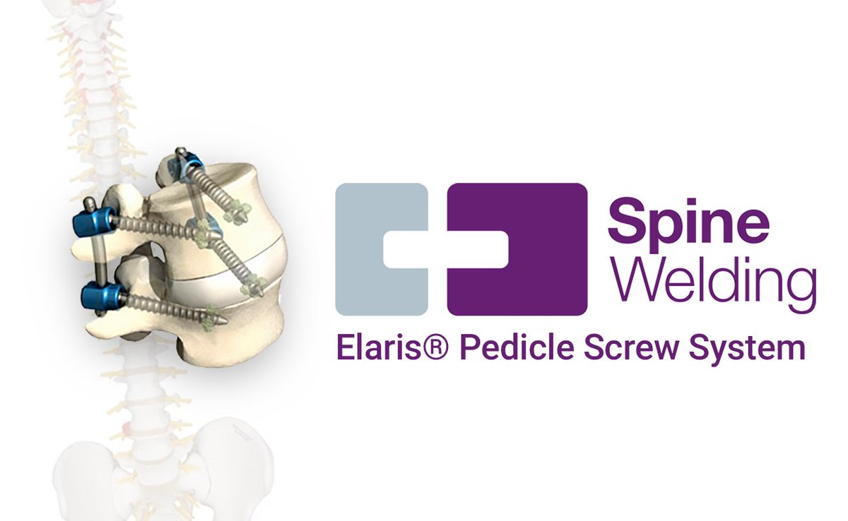 What a great achievement! We'd like to congratulate everybody at our affiliated company spinewelding.ch for the FDA 501(k) approval of their Elaris® pedicle screw system. Great work! #FDA #medtech #celebration #spinewelding #woodwelding