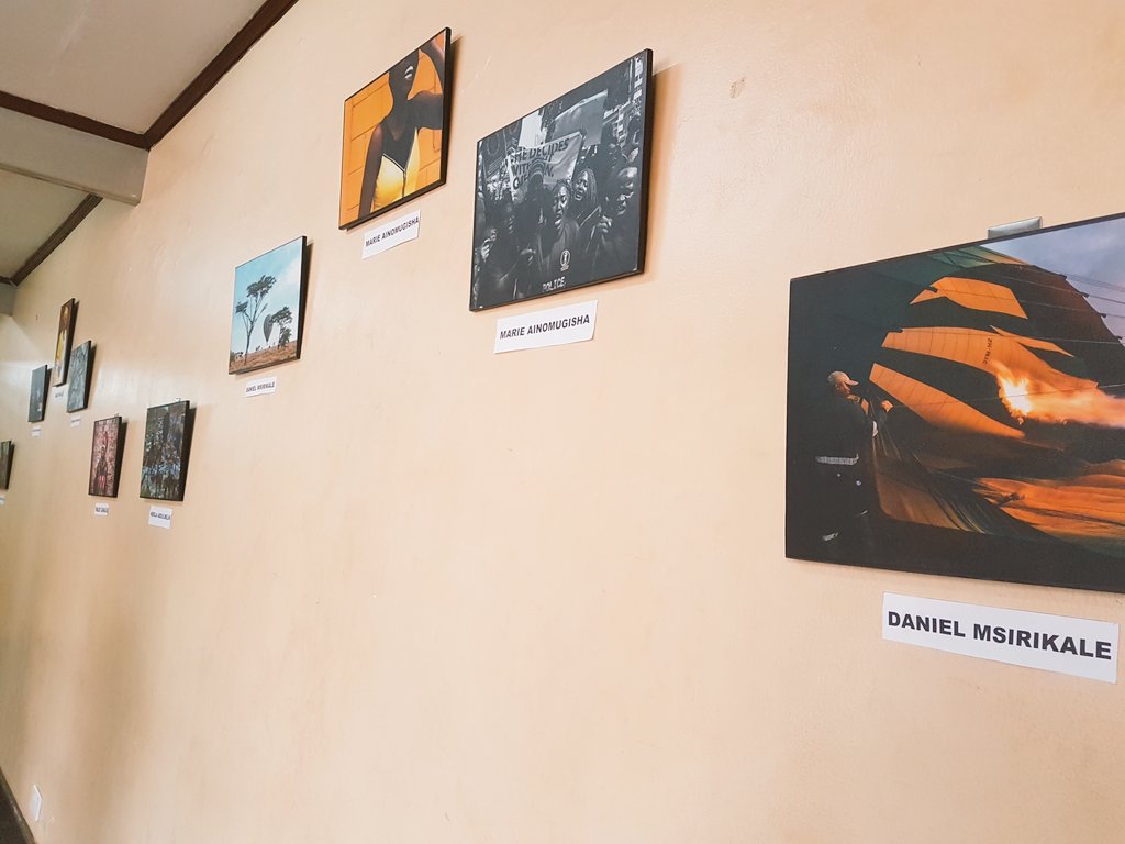 OliviaBookworm's tweet photo. The photo exhibition at one of the #Writivism19 venues within the National Theatre. #Unbreakablebonds https://t.co/SiwFHJ8bv9