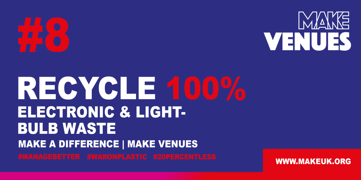 Make_Venues's tweet photo. Yesterday, we began sharing some of the small steps that our three venues have taken for a more environmentally friendly & sustainable business. Here's 5 more. Sharing best practice for collective responsibility #MakeADifference #WoodlandGrange #EngineersHouse #BroadwayHouse https://t.co/TEaKe5Jljy