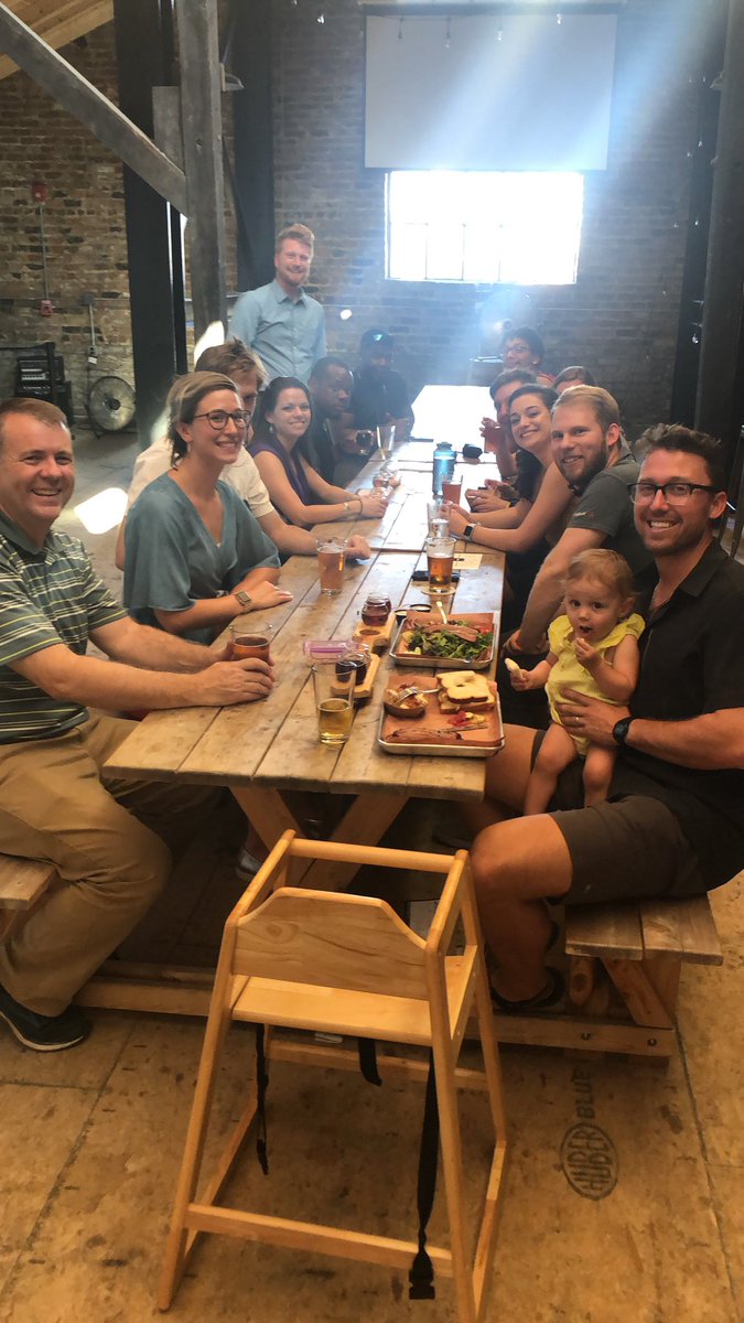AlumniPi's tweet photo. We had a great time at our first Off Campus Staff Meeting! Thanks @NakedRiverBrew for letting us gather here! Keep an eye out for our next event! https://t.co/p3TTH3fZPY