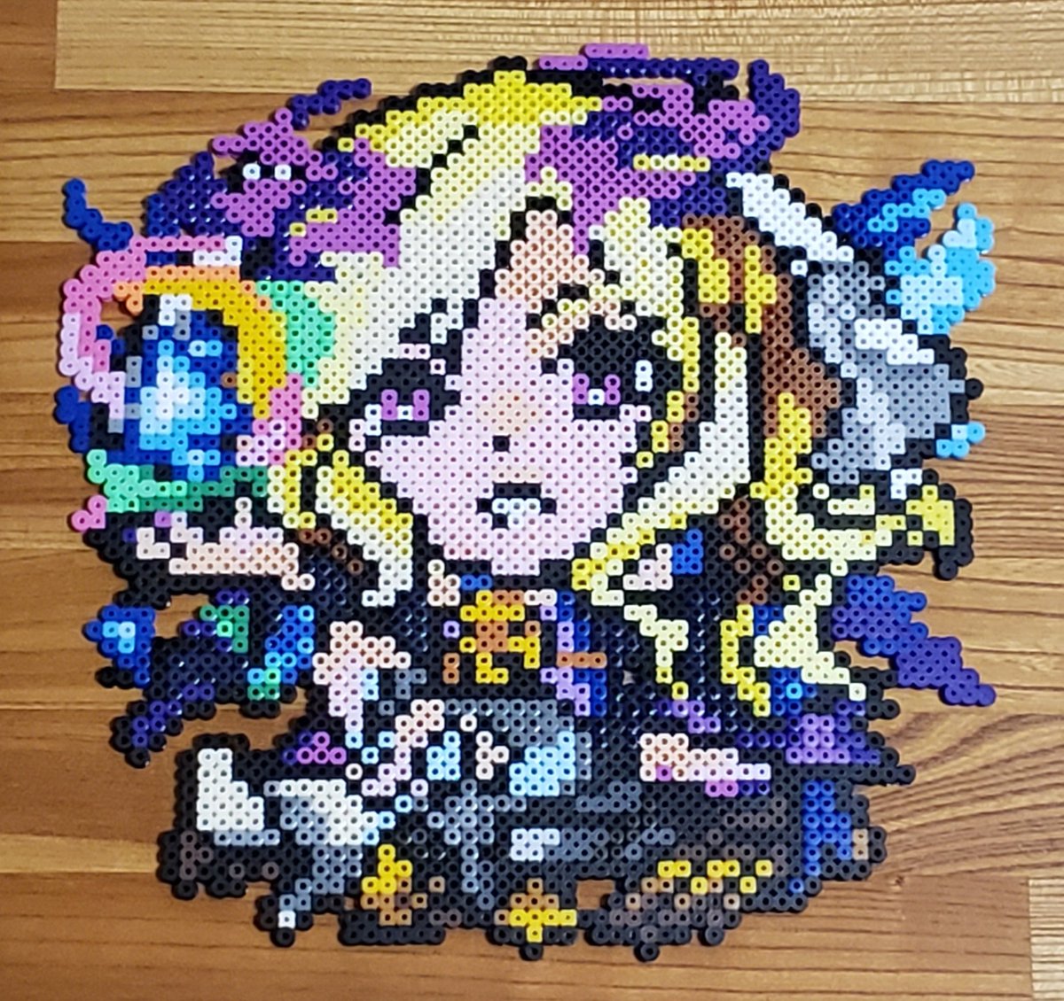 ヲキツシラナミのアイロンビーズ作品