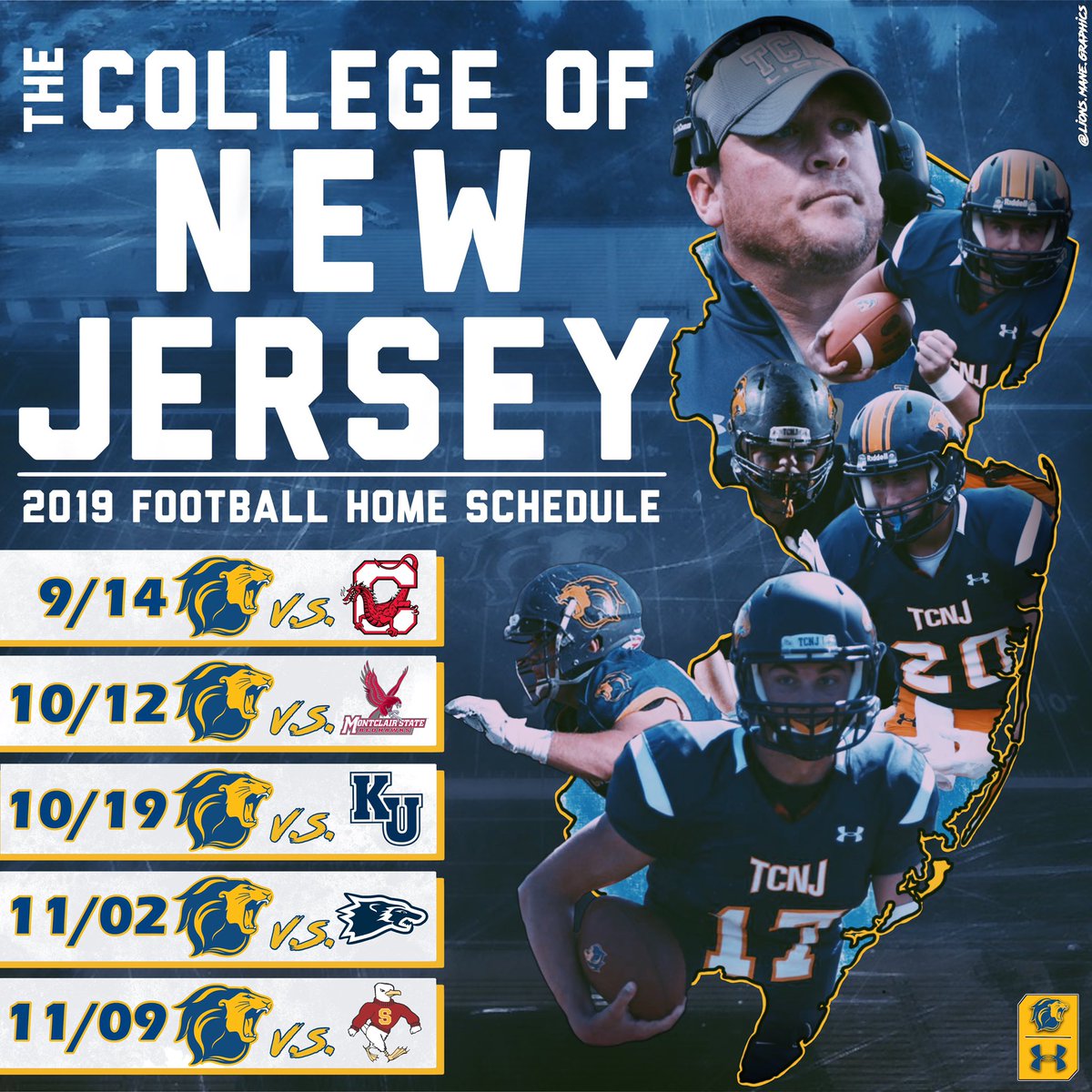 new jersey college football teams