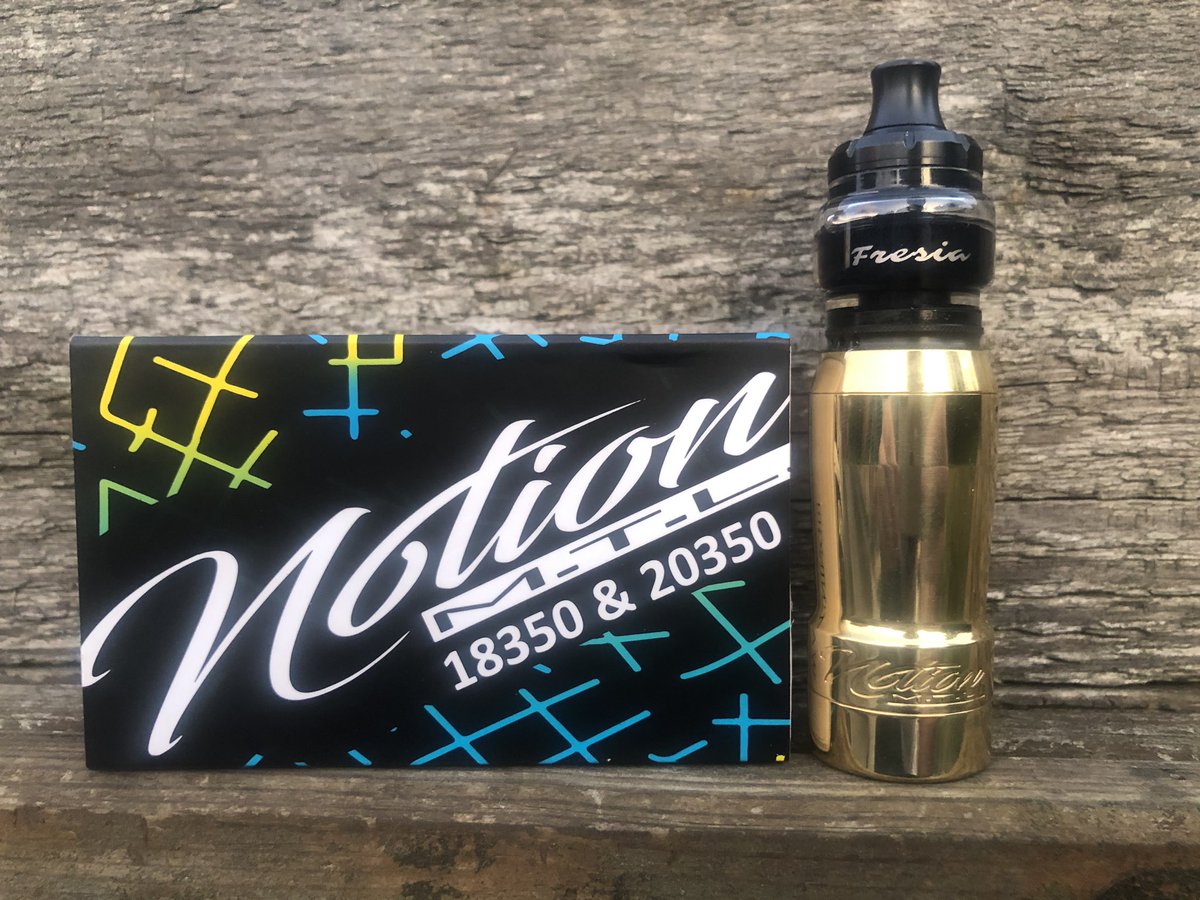 Testing the @timesvape #notion #mtl #mech with the @damnvape_com #fresia #rta today and it’s an absolute banging setup 🔥🔥🔥🔥🔥💨💨💨💨