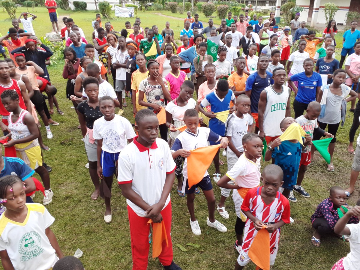 EsperanceNiambi's tweet photo. Sport matinal au camp site Miadzin
#CAMPJACI2019 
@jasrpfci @EphrasieCouliba @filstia @UNESCO @UNICEF_CIV @UnfpaCI @19serge91 @JeanneSanogo @Kambou16280341 @NguessanPaulAm1 @kouadioolivia6 @JyerSteven @_Mariemma @Faida_juliette @EsperanceNiambi https://t.co/HHmptdJUUw