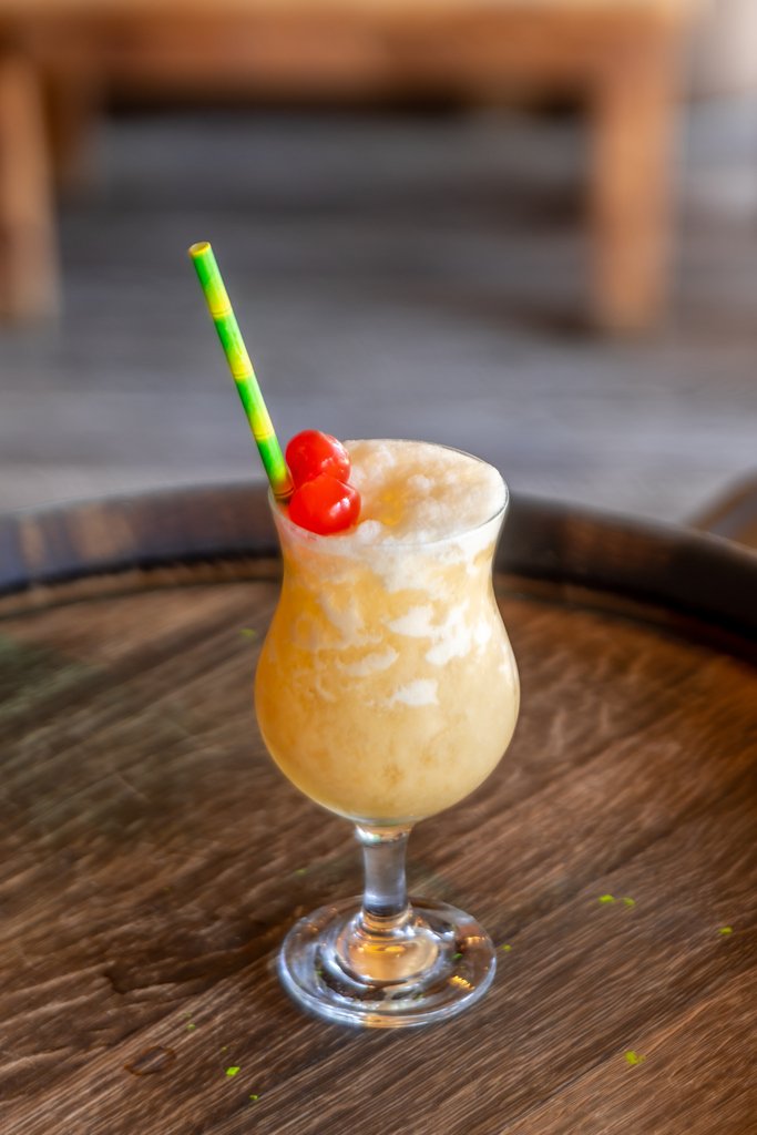 Swap your afternoon latte for this..

☕Coffee Colada
Bacardi Blanca rum, Koko Kanu rum, cold brew coffee,
pineapple juice & coconut puree ☕

#RVT
#CoffeeCocktails 
#ColdBrew