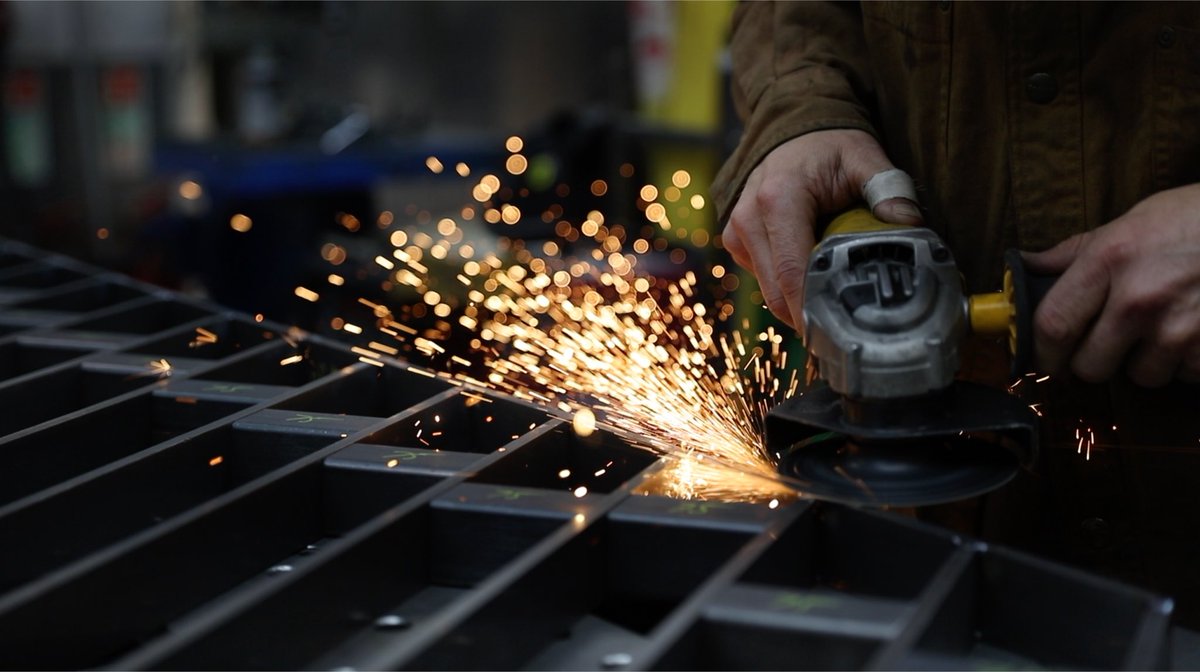 We are working on a new film documenting the making and craft of a new project. It celebrates the talented trades and fabricators. #making #welding #metalwork #architects <a href="/jailmake/">Jailmake</a>