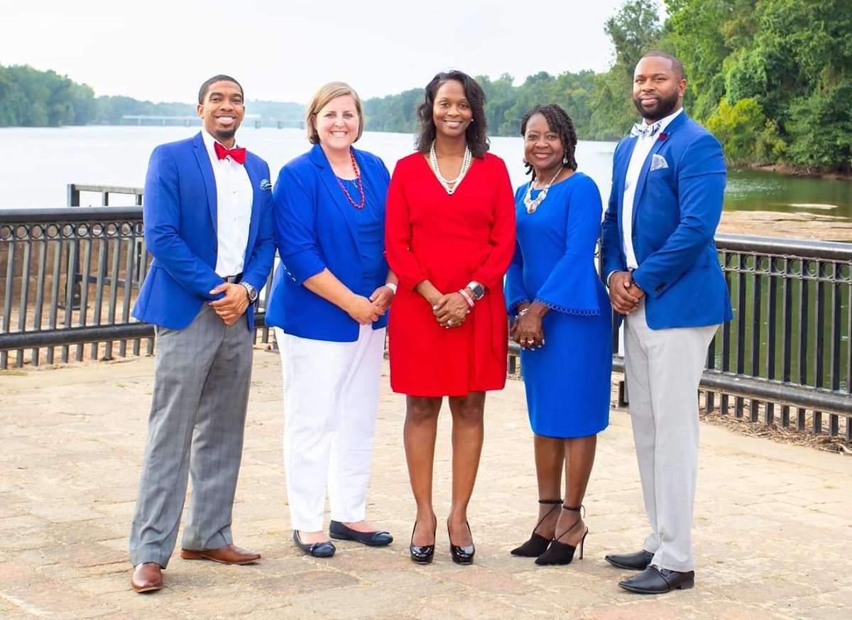 SAMSSaintsSoar's tweet photo. 🔵🔴 The SAMS admin team is ready to S. O. A. R. this school year and show you how “We Lead” on the river!  We are gearing up for yet another exciting school year and prepared to set sail and take our students and staff on an INTENTIONAL cruise to success. BON VOYAGE! 🔴🔵 https://t.co/RS3Qoi2EEO