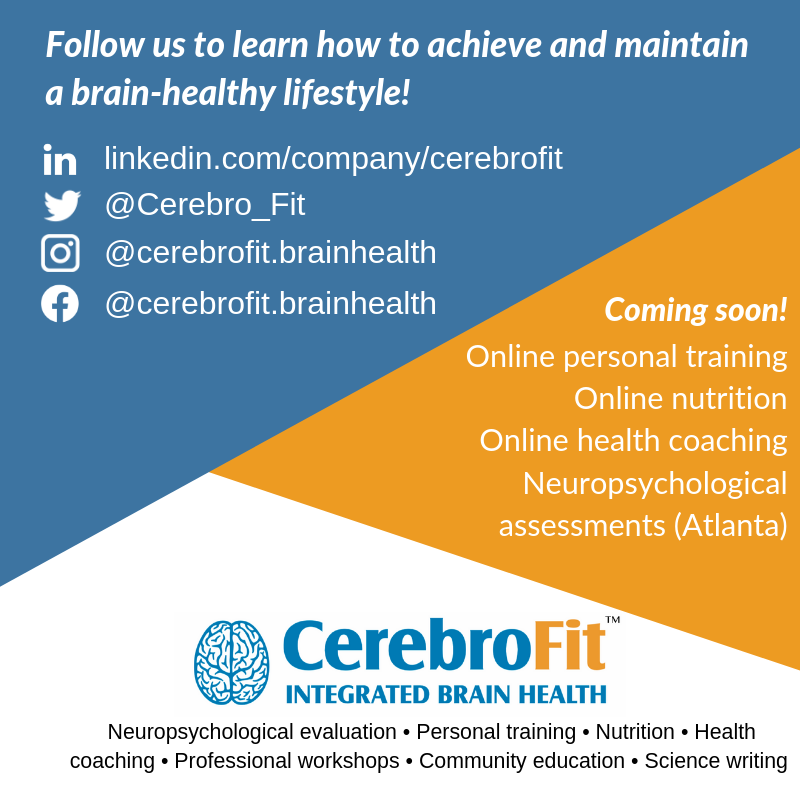 Want a healthier brain? Follow us to learn how!

#health #mentalhealth #cerebro #fitness #science #mentalhealthmatters #mentalfitness #nutrition #healthylifestyle #healthcoach #healthyliving #fitnessjourney #atlanta #brainhealth #brainhealthmatters #brainhealthawareness