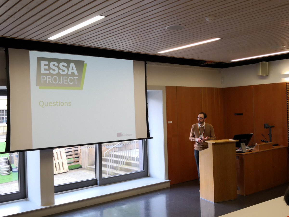 pretwiz's tweet photo. At the European Student Sustainability Auditing Project hosted by Edinburgh University. Fascinating pan-European research. #essa_usr @EdinburghUni @QMUniversity @EAUCScotland https://t.co/jw0VqqipGp