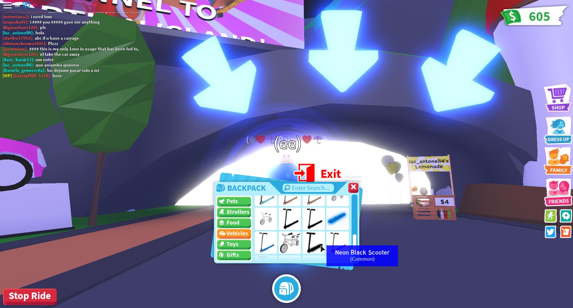 Aiyx On Twitter Traiding My Neon Black Scooter And Neon Blue Dog Looking Two Cc Or 4 Neon Legendary Pet For My Neon Black Scooter And Looking Cc Or Three Broom For