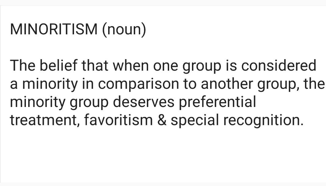 NC_Zero's tweet photo. @jorymicah Just bc youre white doesn't mean you cant be a Racist Blancophobe. Hatred of someone bc their skin color is different or bc its the same &amp; u harbor self hate is Racism just the same. #Minoritism, a refusal to acknowledge &amp; confront it is Racism. Reflect on your bigotry. https://t.co/9HxA868IA6