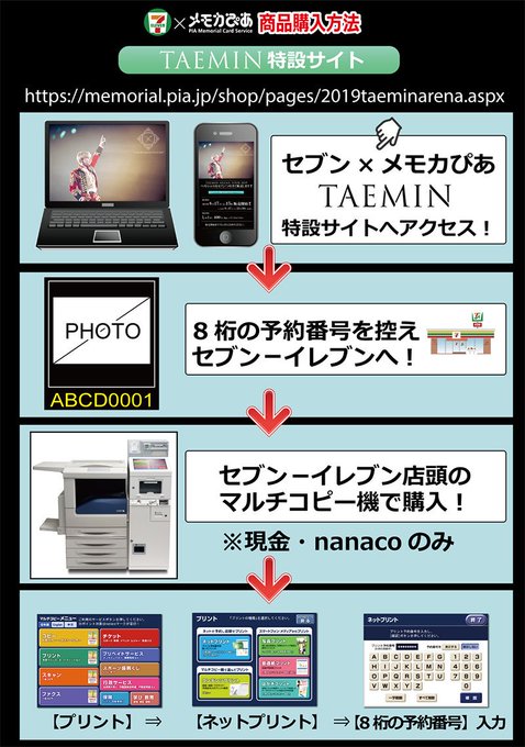 のぼり「リサイクル」 公式SHINee テミンTAEMIN セブン×メモカぴあ