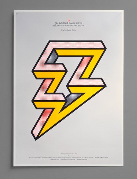 One from the #PrintedByGavinMartinLibrary - 'Imagine the Possibilities Posters' a set of 8 posters printed using 4 colour process plus 2 fluros - See our Instagram page for the full set: ow.ly/mOXF50vz6sA

#Print #LiveforPrint #PrintedByGavinMartin #PrintSpotters #tbt