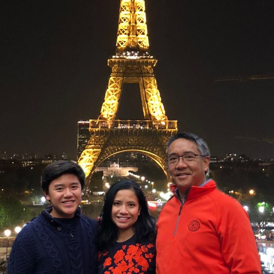 picture of dr su, maria and sean