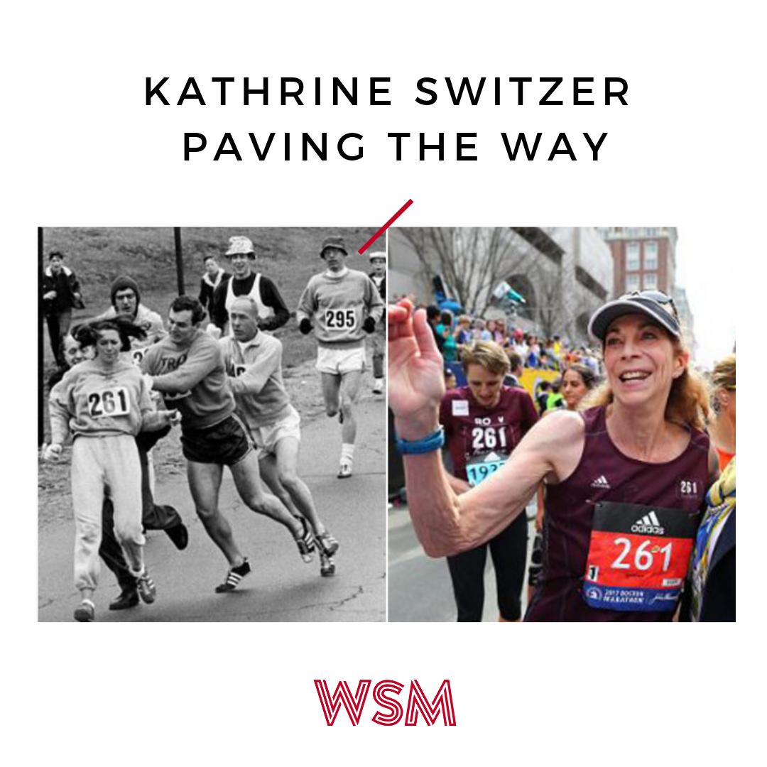 WomensSmuseum's tweet photo. Today’s #FinishlineFriday features @KVSwitzer who after running her first Boston Marathon in 1967 became the face of equality for female athletes around the world. 🌎 Read more IG: https://t.co/r845HFQEsv 
#WSM #WSMuseum #WSMWomen #Museum #Trailblazer #BostonMarathon #Fearless261 https://t.co/TrbssGSzFp