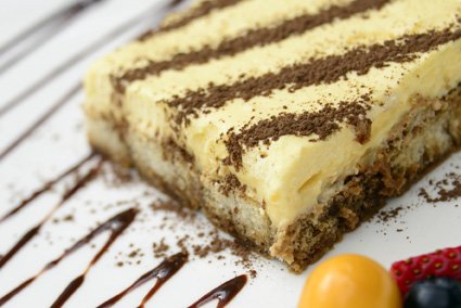 Our Tiramisu is the perfect after dinner indulgence - a combination of everything rich and delicious with a dash of black coffee for good measure.